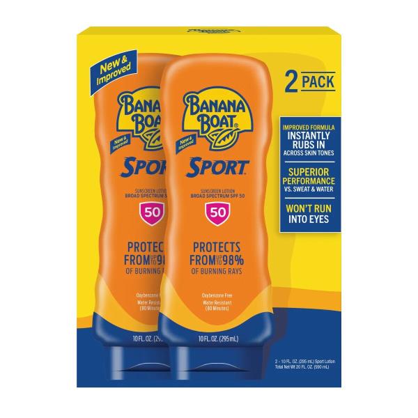 Lot # 1094 Banana Boat Sport Ultra SPF50 Sunscreen Lotion