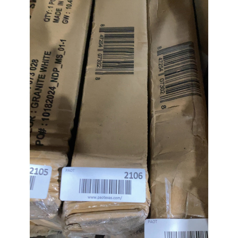 Lot # 2106 Flash Furniture Folding Table $21.82