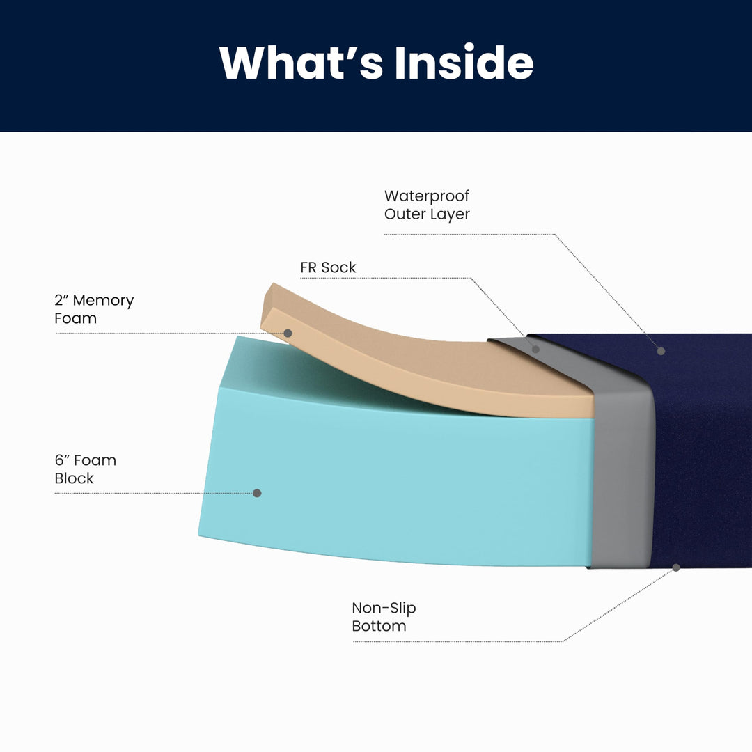 Lot # 1312 Flash Furniture Memory Foam Mattress $89