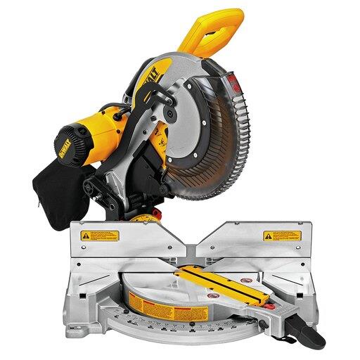 15 Amp Corded 12 in. Double-Bevel Compound Miter Saw with Cutline LED