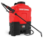 CRAFTSMAN 4-Gallon 20-volt Battery Operated Plastic Backpack Sprayer Battery and Charger Included (used)