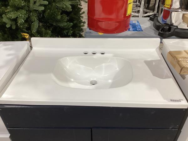 Lot # 2219 Project Source 30in Sink Bathroom Vanity $199
