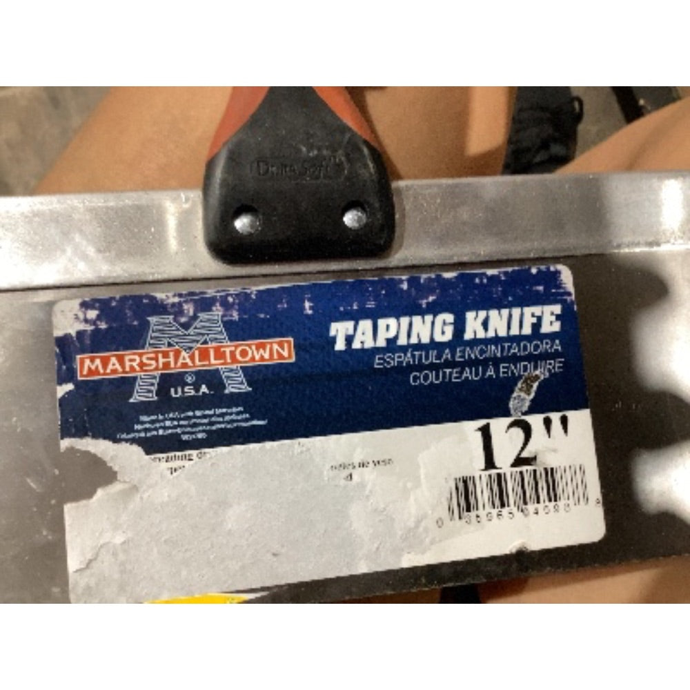 Lot # 474 MARSHALLTOWN 12 Taping Knife Orange $25