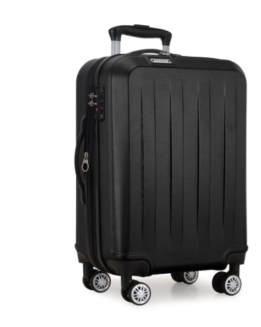 Lot # 1563 dori 21in black suitcase $70