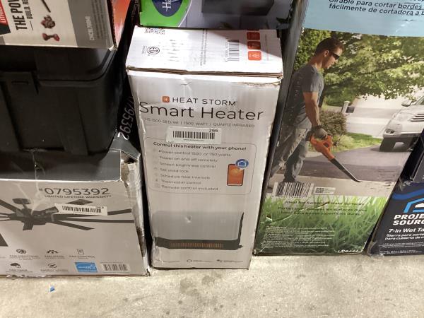 Lot # 266 1500-Watt Sedona WiFi  Electric Wall Heater $132