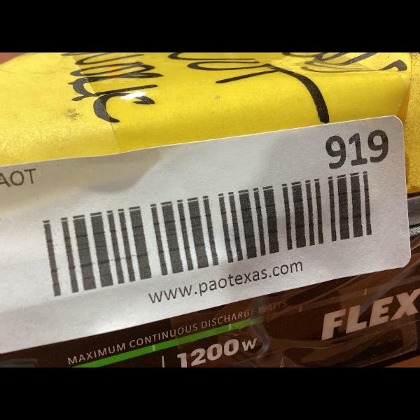 Lot # 919 FLEX 24V Stacked Lithium Battery Does NOT Work - $20