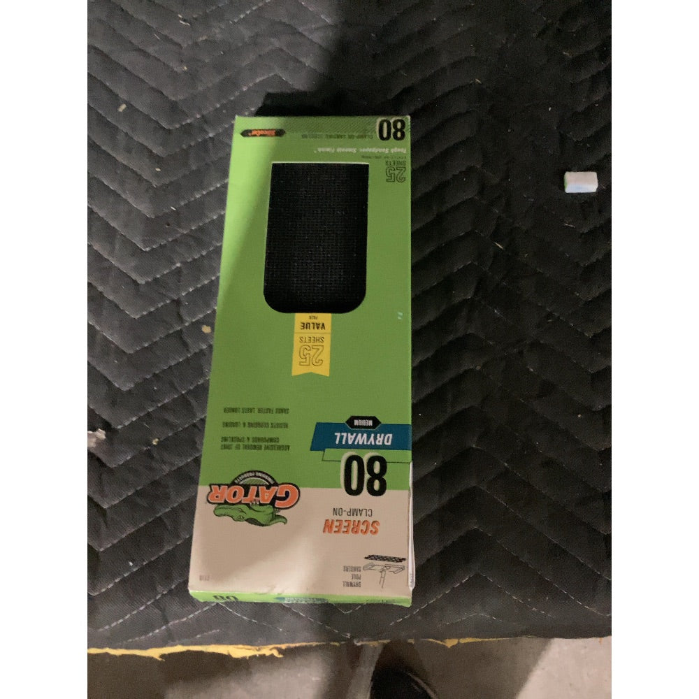 Lot # 871 Gator Sandpaper Sheets $28.97