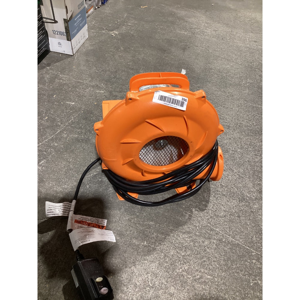 Lot # 396 Inflatable Bounce and Water Slide Blower $64