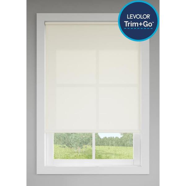 Lot # 511 Levolor Roller Shades Cream, 37 in. x 72 in