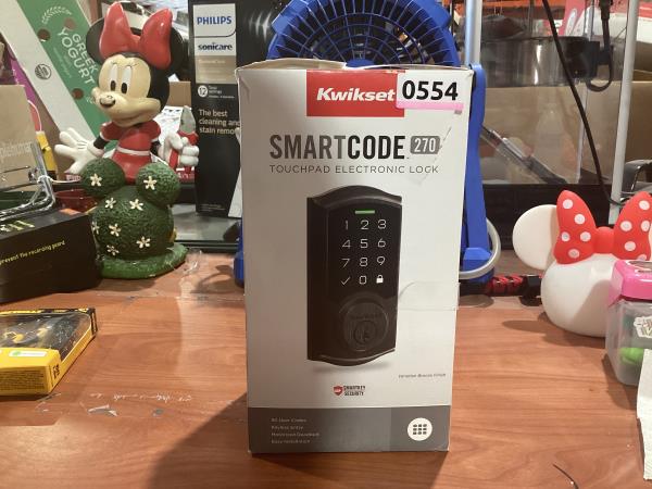 Lot # 1745 Traditional Smartcode Touchpad Deadbolt $119