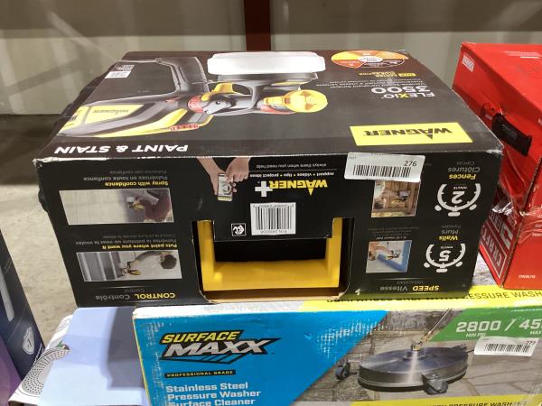 Lot # 276 Wagner Flexio Electric Handheld Paint Sprayer $207
