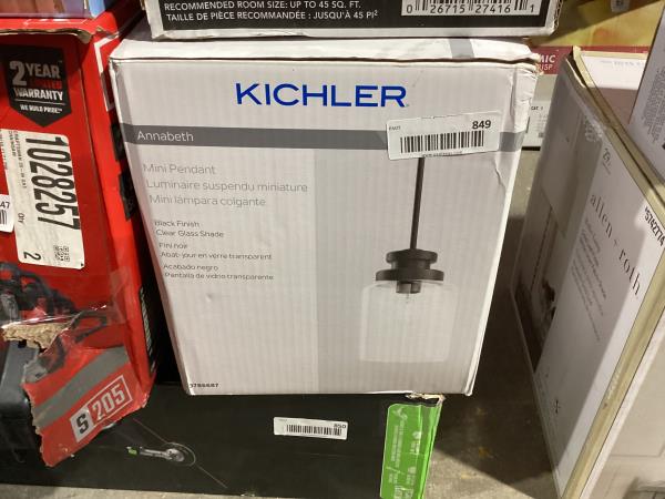 Lot # 849 Kichler Annabeth Pendant Lamp $80