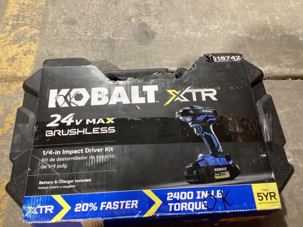 Kobalt XTR 24-V 1/4-in Impact Driver