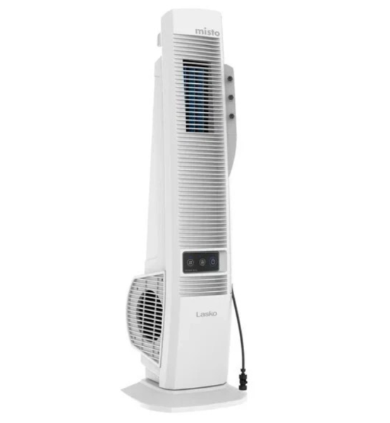 Lot # 2112 Lasko Misto Tower Fan with Humidifier $120