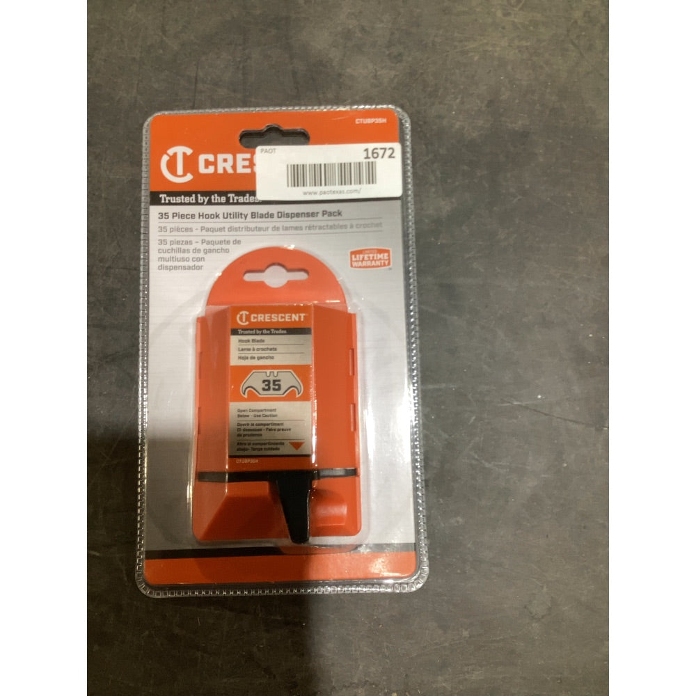 Lot # 1672 Crescent Utility Blades $10.00