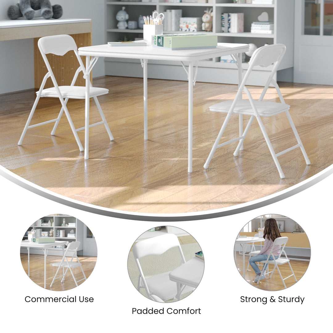 Lot # 1224 Flash Furniture Table  Chair Set $56.04