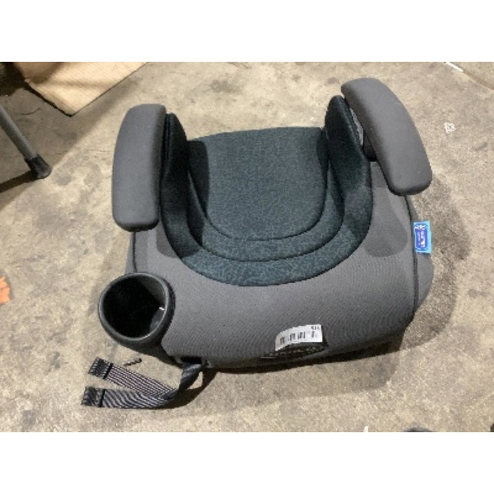 Lot # 513 GRACO Grey Dark Grey Backless Booster Seat - $25