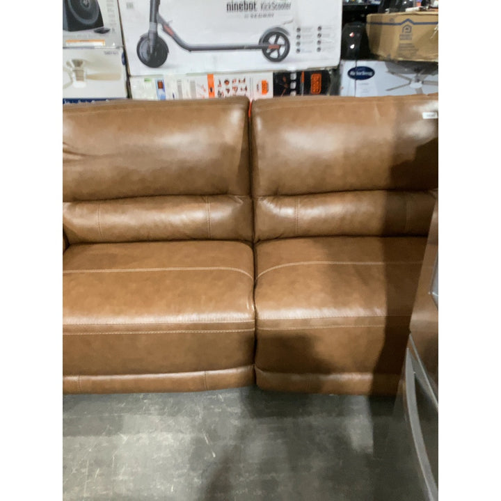 Lot # 2302 Brown Sofa $650