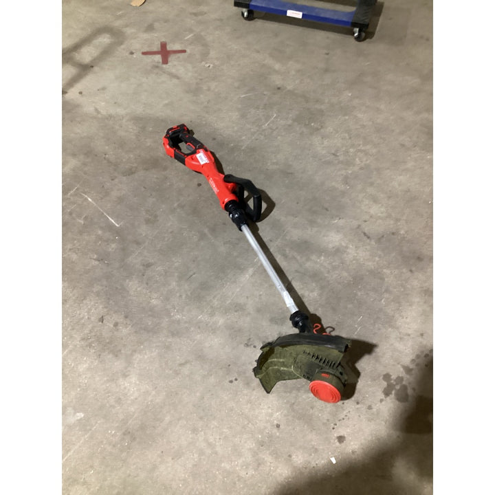 Lot # 1416 Craftsman Cordless String Trimmer CMCT1190, 20V MAX, Variable Speed, Red Black