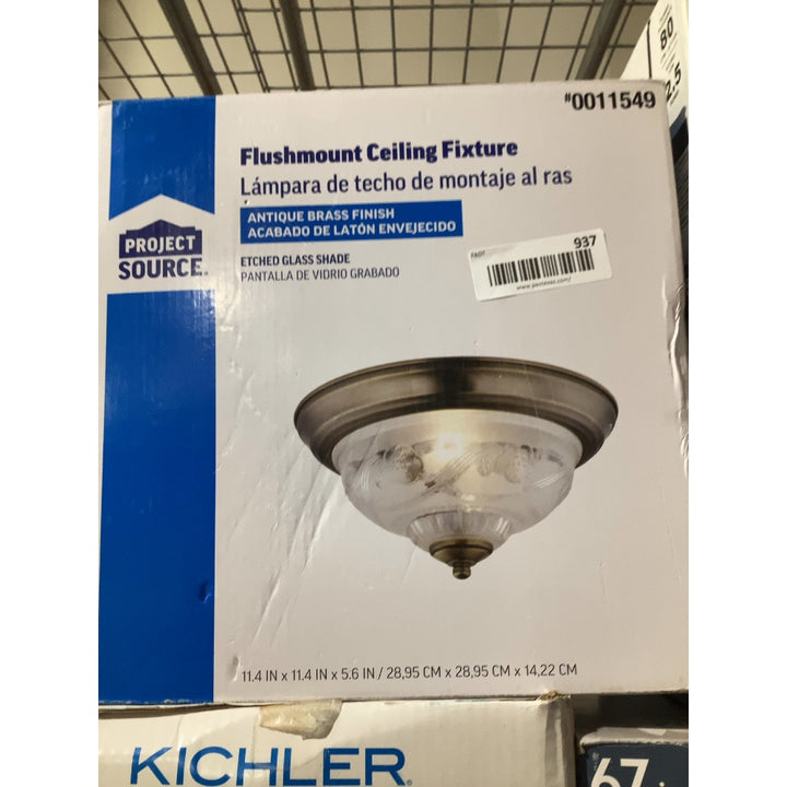 Lot # 937 Project Source Light $50.00