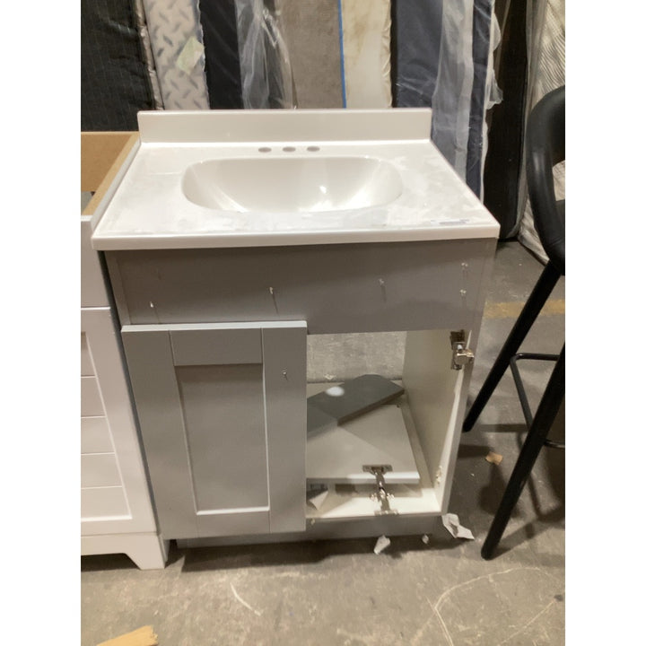 Lot # 2414 Gray Vanity $350