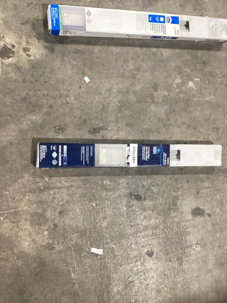 Lot # 1209 Project Source  2x4ft 4200-Lumen Dimmable White LED Panel Light  $70