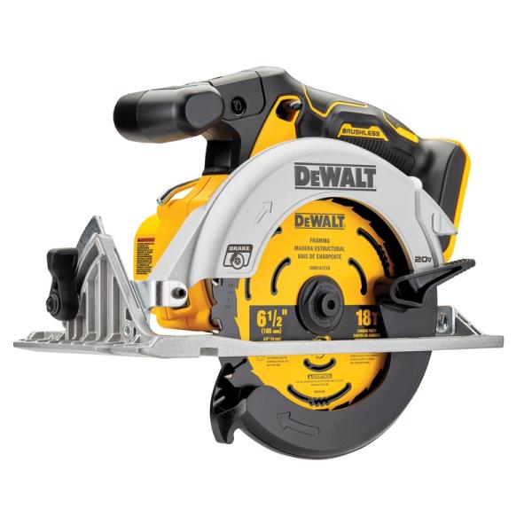 DEWALT XR 20-volt Max 6-1/2-in Brushless Cordless Circular Saw (Used)