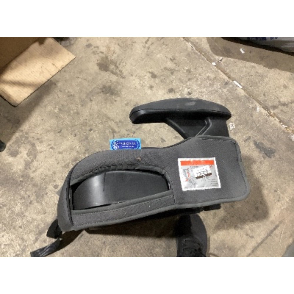 Lot # 513 GRACO Grey Dark Grey Backless Booster Seat - $25
