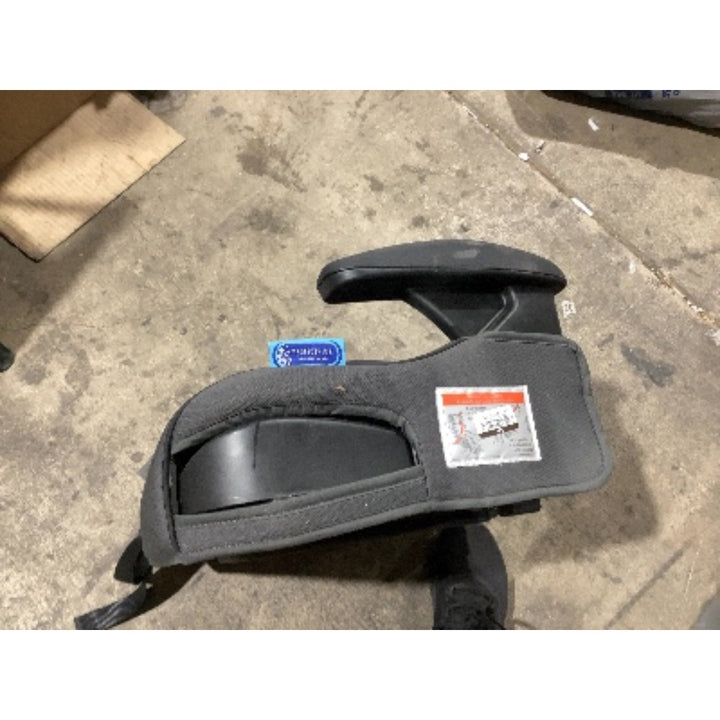 Lot # 513 GRACO Grey Dark Grey Backless Booster Seat - $25