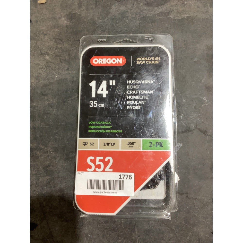 Lot # 1776 Oregon Chamfer Chisel Chain $32.98