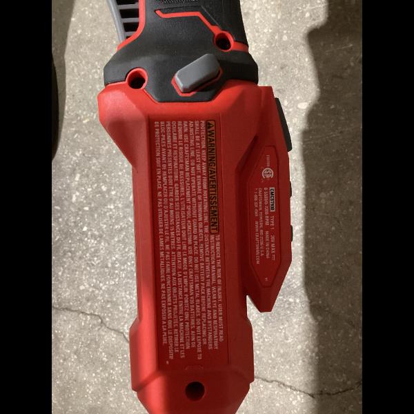 Lot # 1430 CRAFTSMAN CMST950 Cordless String Trimmer $109