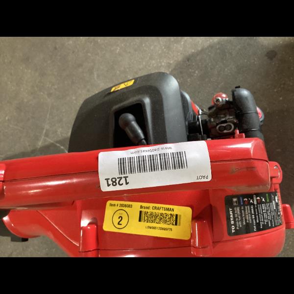 Lot # 1281 Craftsman B2000 Leaf Blower $75