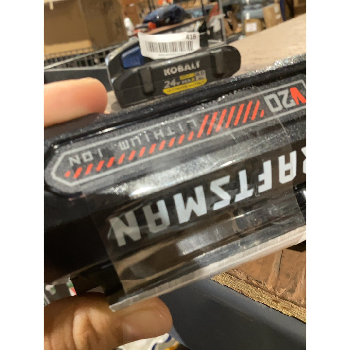 Lot # 419 Kobalt Ultimate Output 24-V Lithium Battery $99