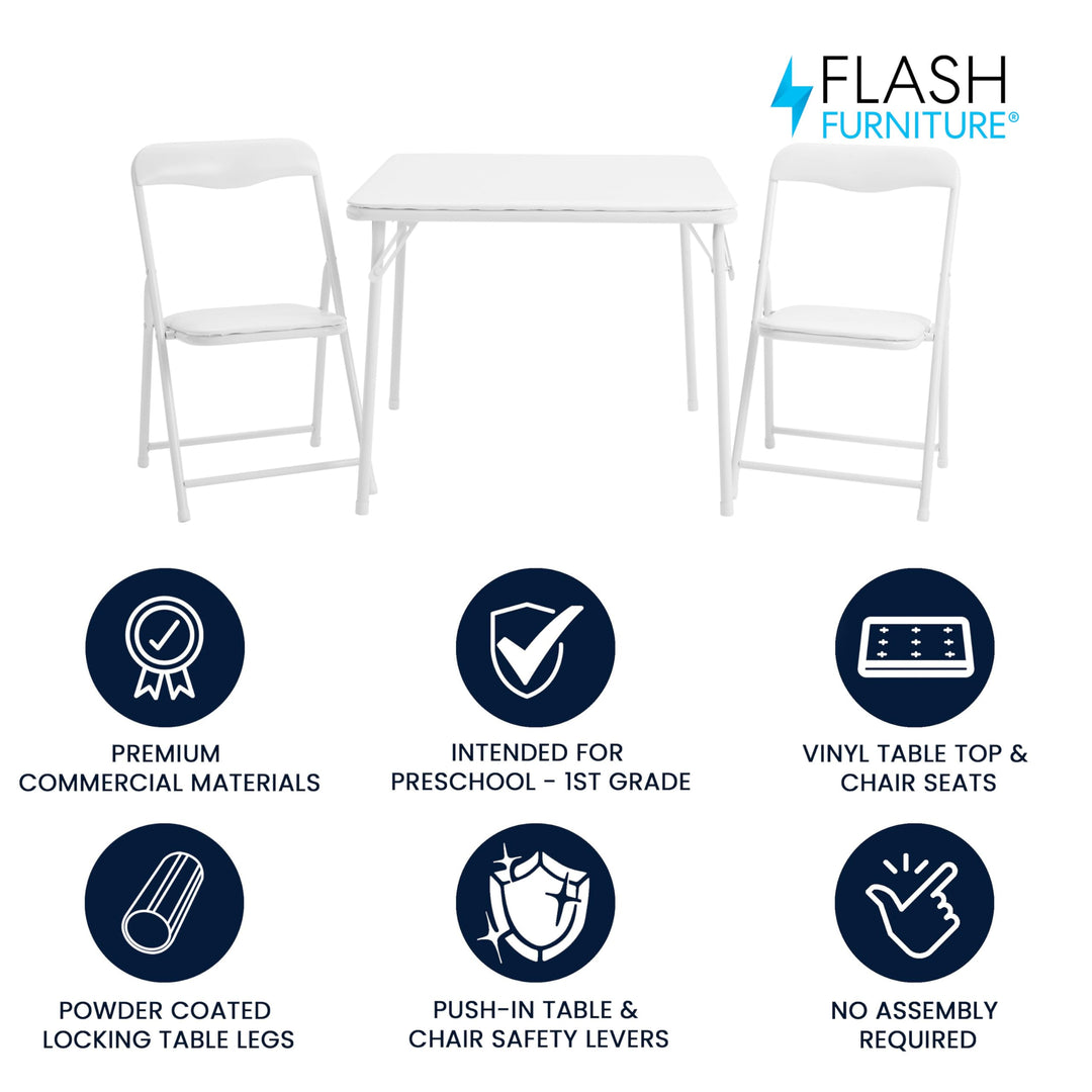 Lot # 1224 Flash Furniture Table  Chair Set $56.04