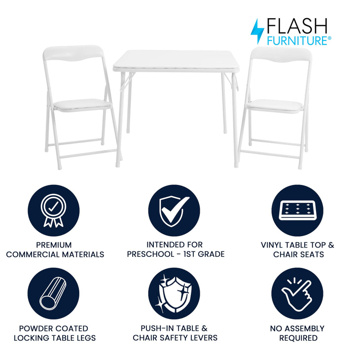 Lot # 1224 Flash Furniture Table  Chair Set $56.04