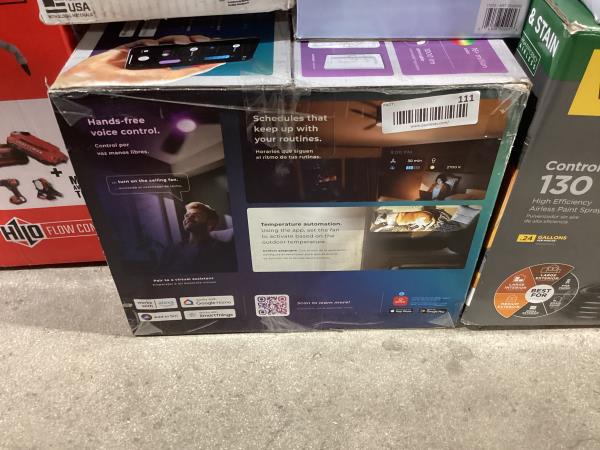 Lot # 111 Globe Electric Caledon 52-Inches Ceiling fan $180