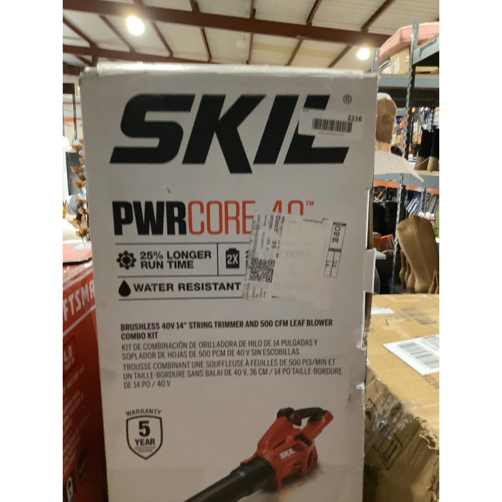 Lot # 2216 Skil Trimmer Blower Combo $200