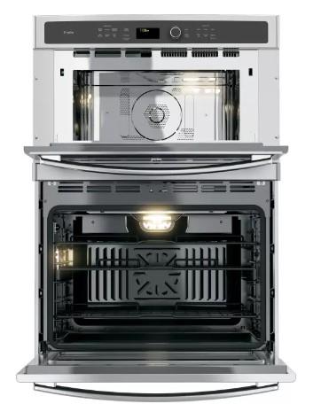 GE Profile 30-in Self-cleaning Convection Oven Microwave Wall Oven Combo (Stainless Steel)