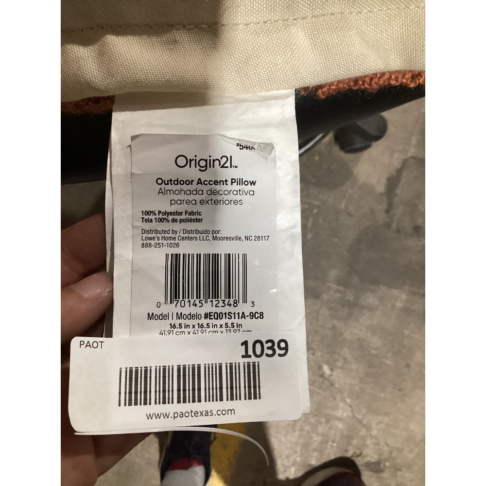 Lot # 1039 Origin2L EQ01S11A-9C8 Outdoor Decor $20.00