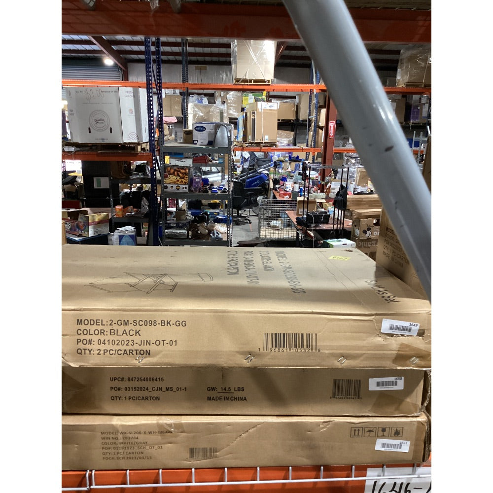 Lot # 1649 Flash Furniture Chairs $86.94