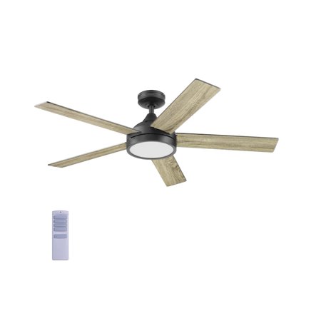 Lot # 107 Harbor Breeze 52" Matte Black Ceiling Fan $160