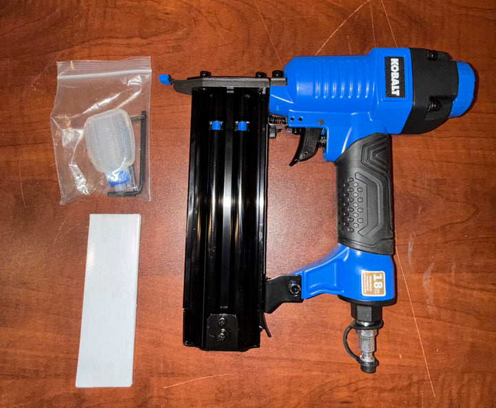 Kobalt Nailer 2-in 18 -Gauge Pneumatic Straight Brad Nailer (open box)