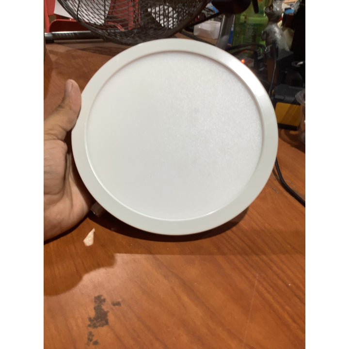 Lot # 1463 White LED Flush Mount Light - $20