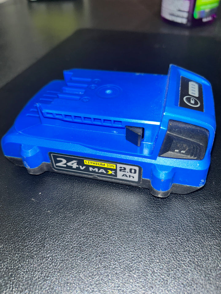Kobalt 24 -Volt 1 -Pack Lithium ( 2 Ah Battery ) (used)
