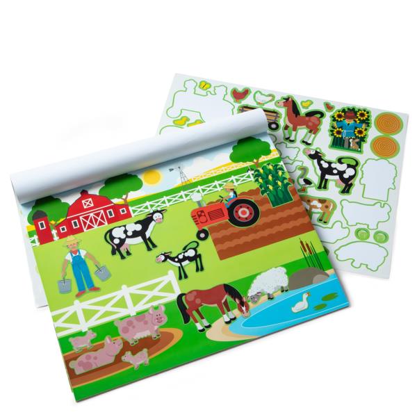 Lot # 956 Melissa & Doug Reusable Sticker Pad: Habitats - 150+ Reusable Stickers - FSC Certified