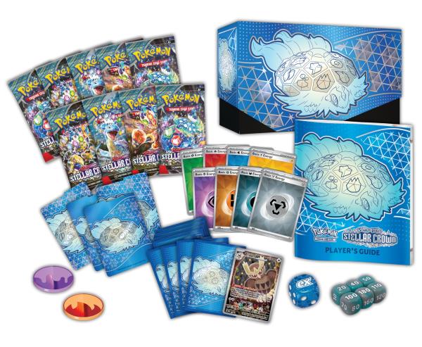 Lot # 64 Pokemon TCG: Scarlet & Violet Stellar Crown Elite Trainer Box