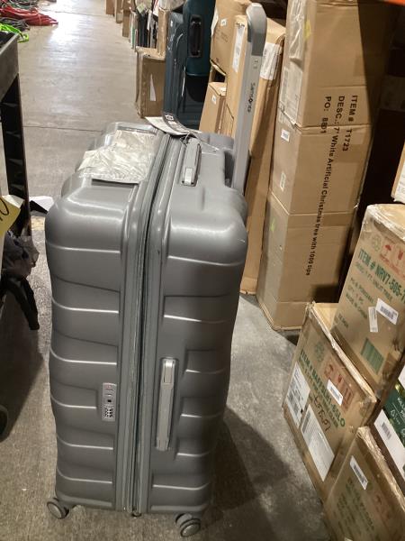 Lot # 1621 Samsonite Ziplite 6 Hardside Spinner Luggage, Silver