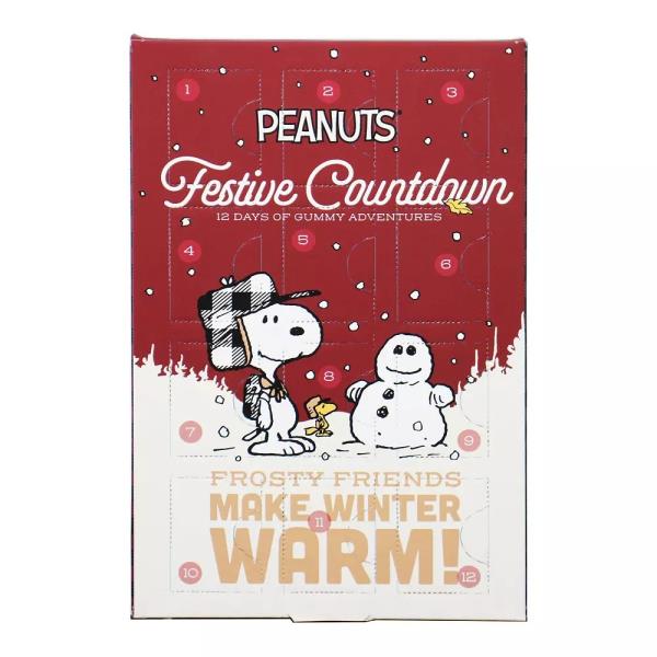 Lot # 1346 Peanuts Festive Countdown 12 Days of Gummies, None