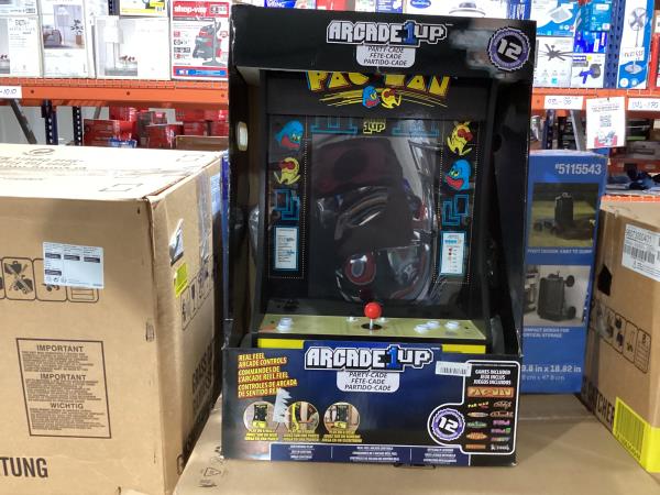 Lot # 5 Arcade1Up PAC-MAN Partycade 12 Games in 1 $200