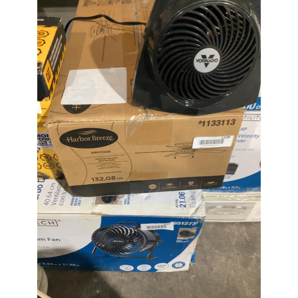 Lot # 1209 Assuming a brand of Generic and a retail price of $25.00

Generic 1209 Ceiling Fan $25.00